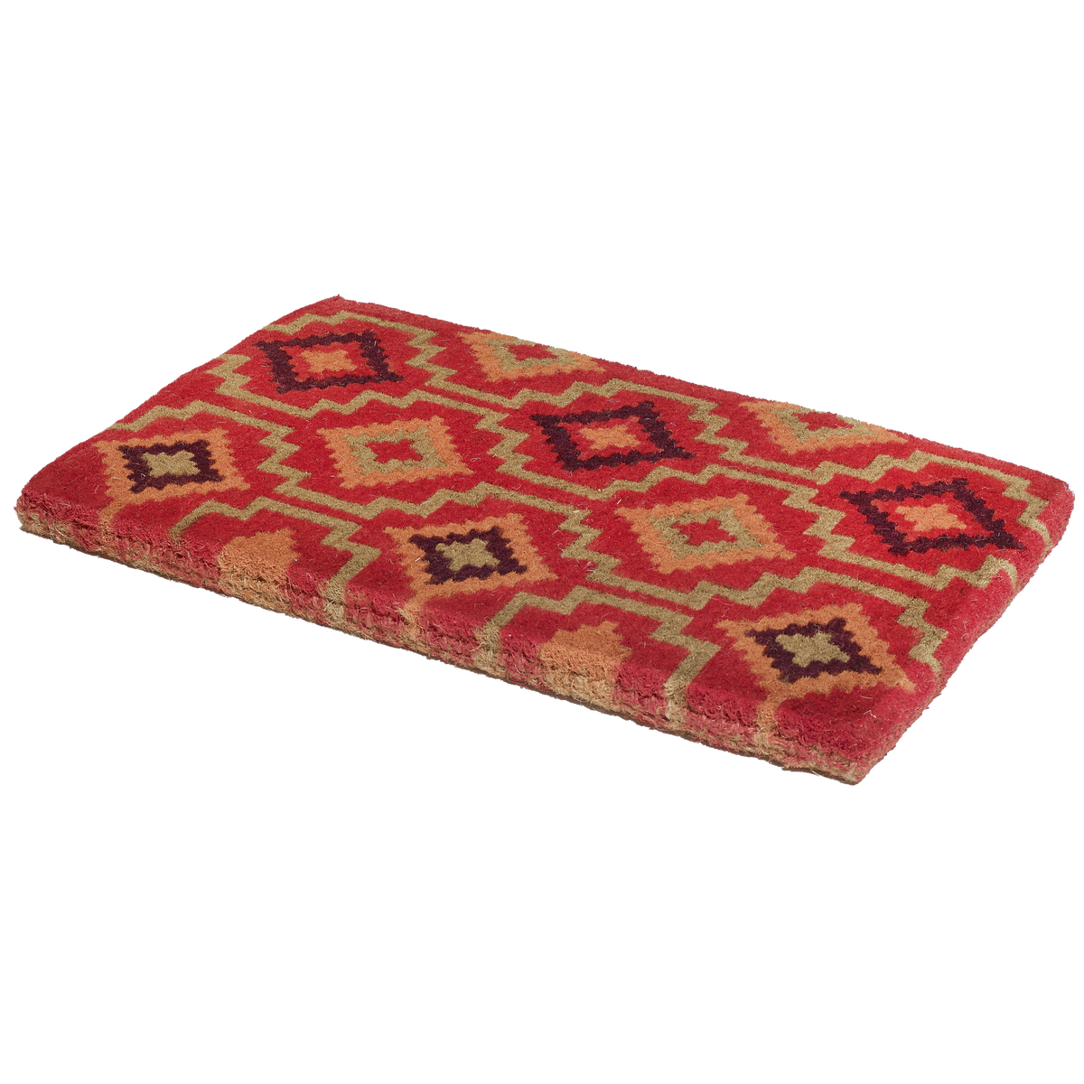 Lhasa Kilim - Red Coir Doormat