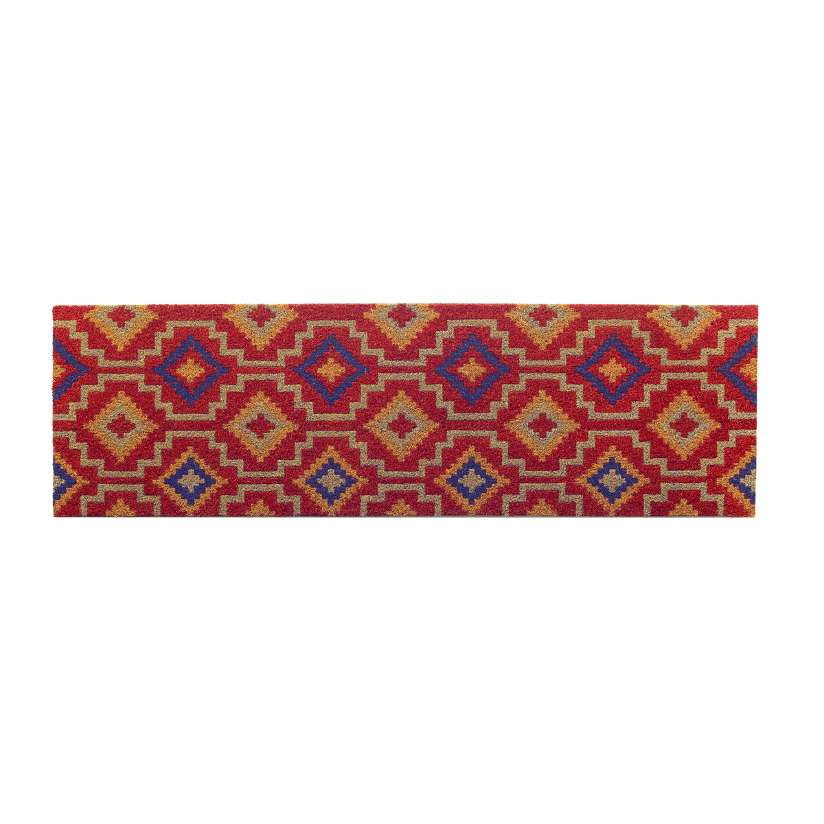 Lhasa Kilim - Red Coir Doormat