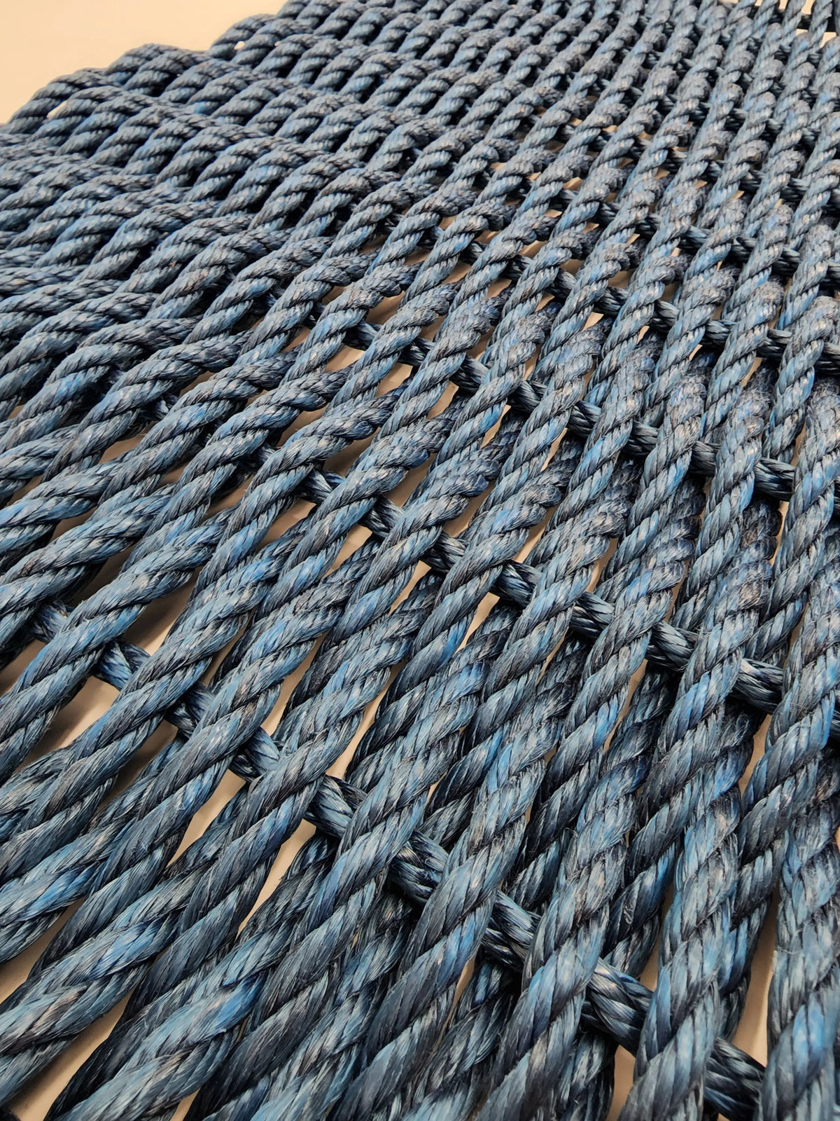 Solid Color Lobster Rope Doormat