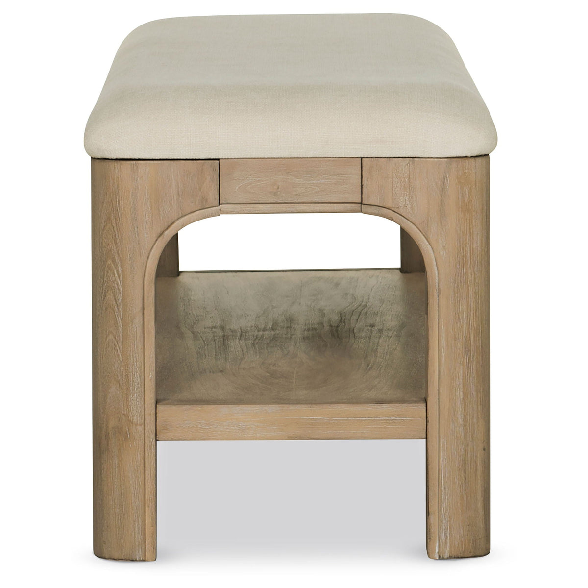 Solano 52-inch Bedroom Bed End Bench Weathered Mango