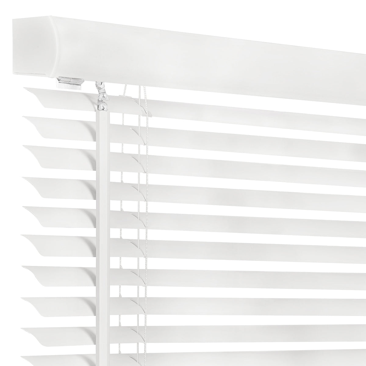 1" Light Filtering Mini Blind - 48-inch - Pearl White - 70x48