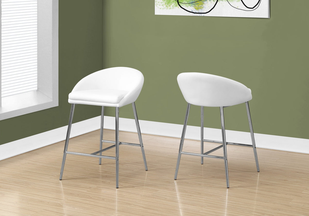 Bar Stool Set Of 2 - Counter Height Kitchen Seating