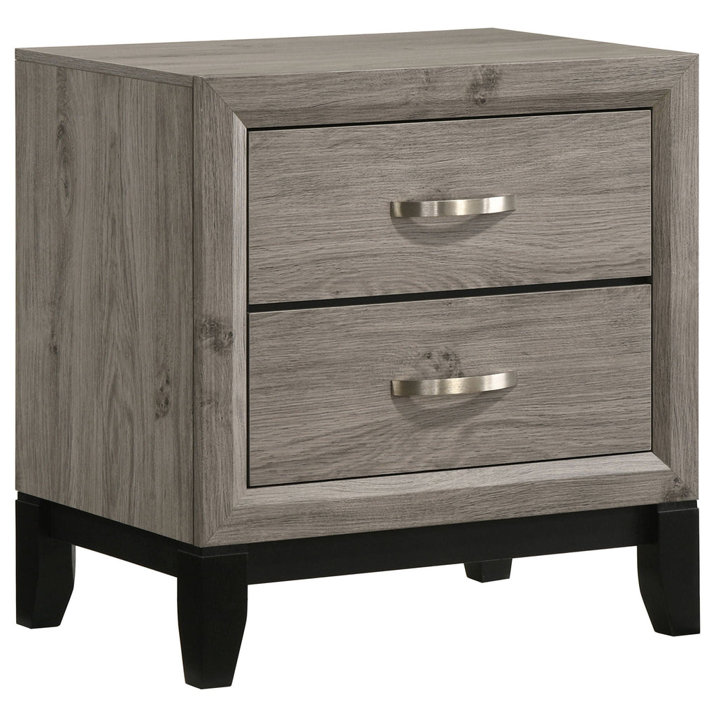 Valen Four-piece Full Bedroom Set Light Taupe