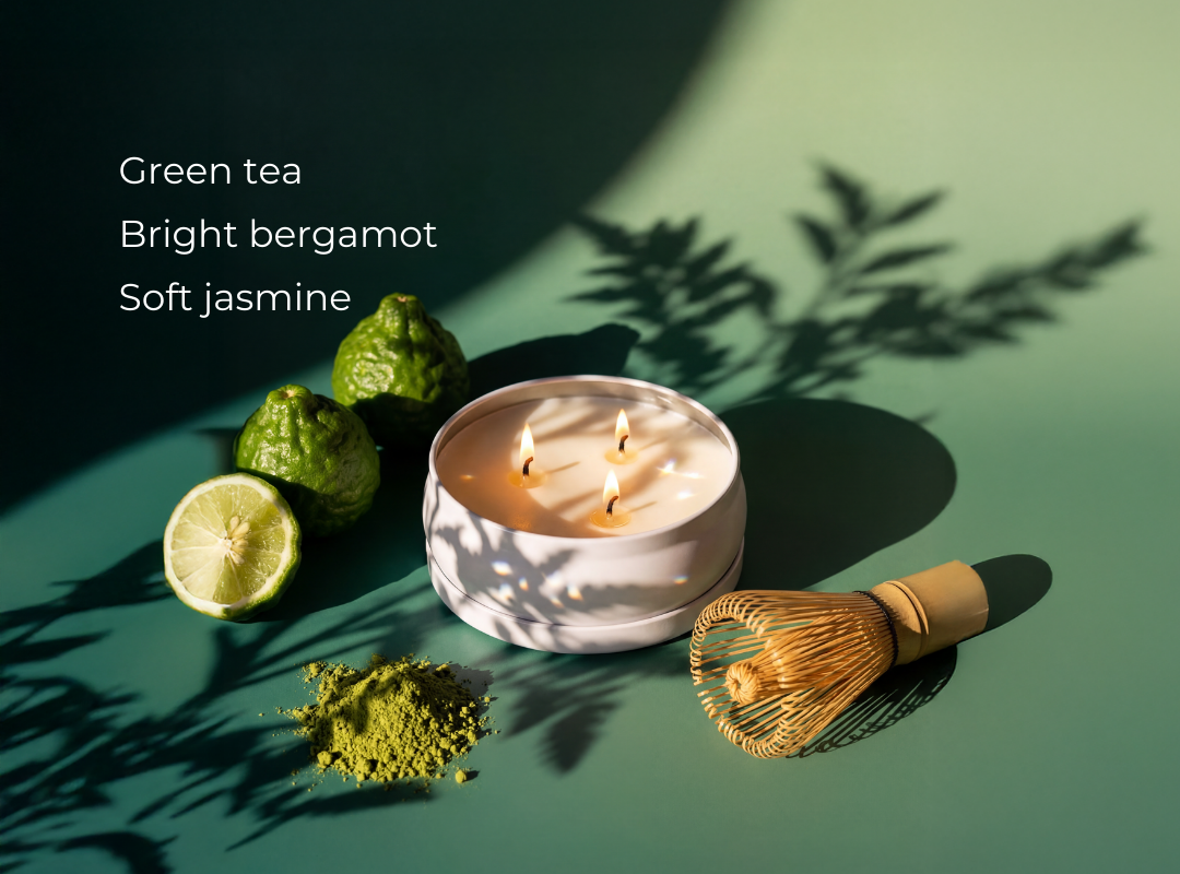 Green Tea Matcha 3-Wick Candle
