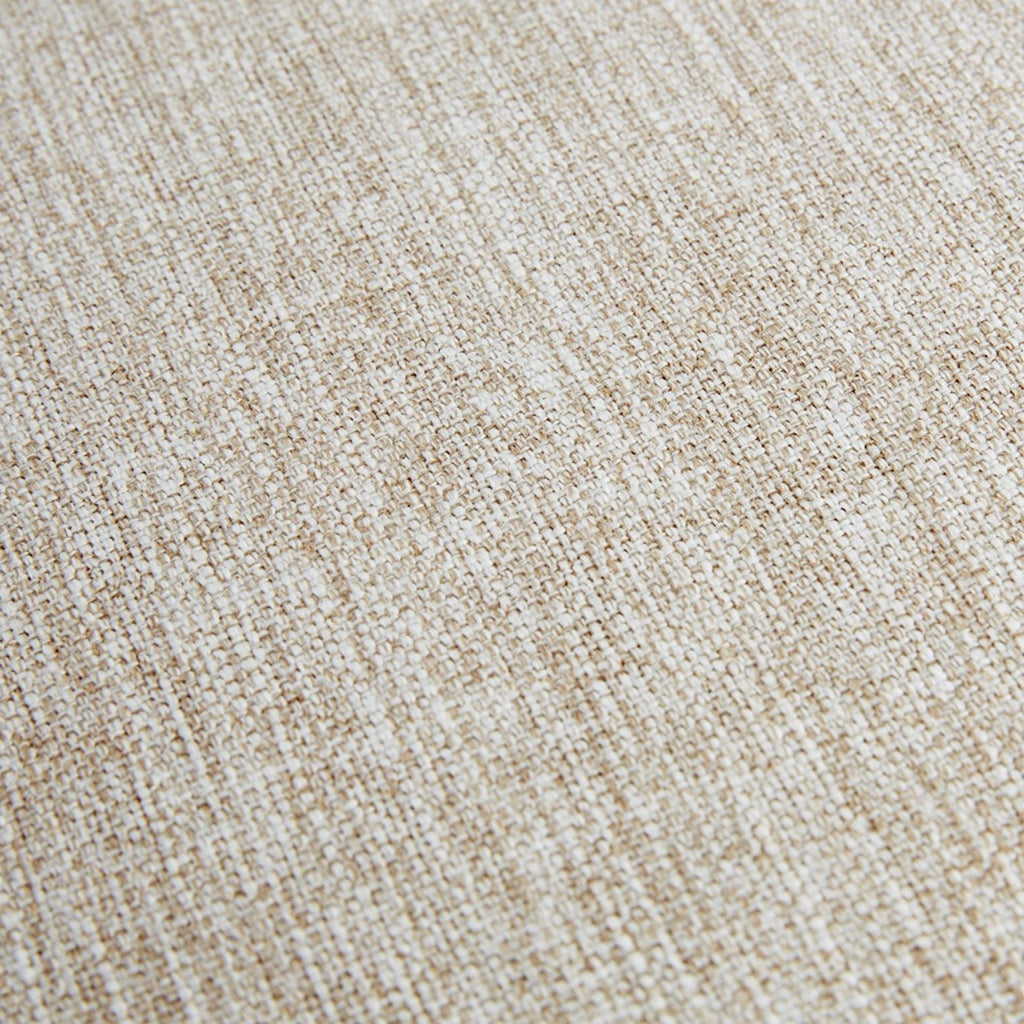 Cane Back Counter Stool With Upholstered Seat - Cream / Reclaimed Natural