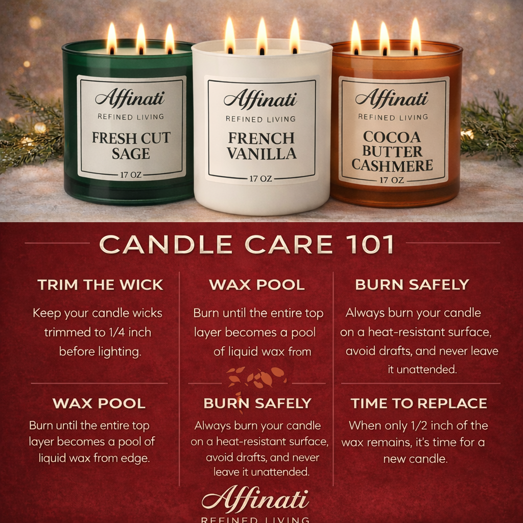 Espresso Luxe Wooden Wick Candle – Luxury 10 oz Soy Blend | Affinati
