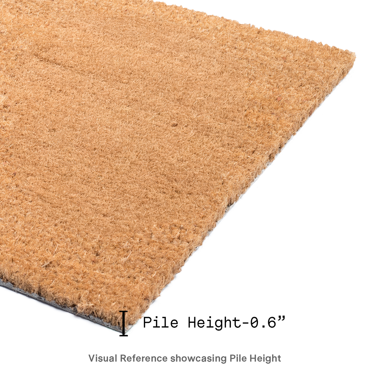 Lhasa Kilim - Red Coir Doormat