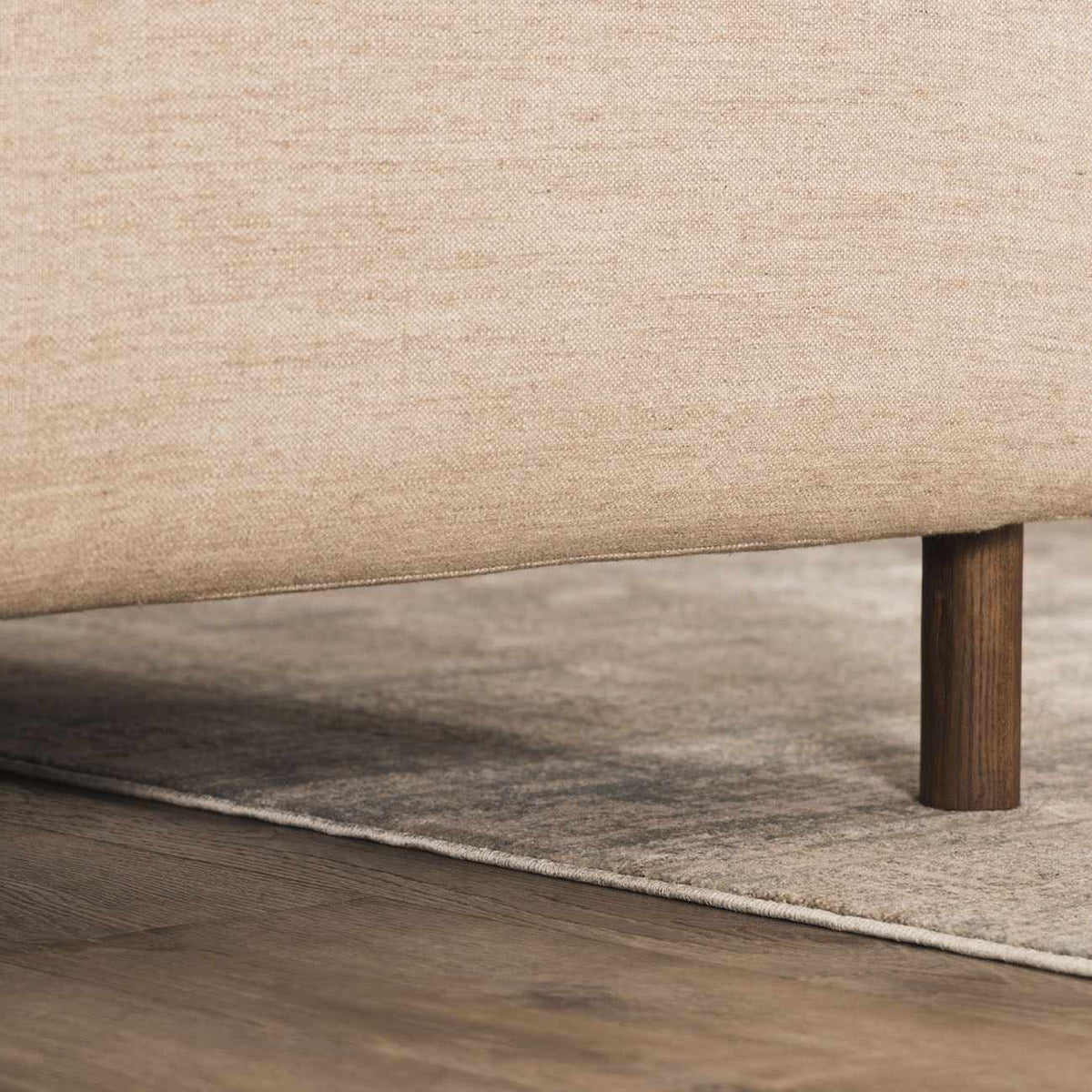 Fallin Gray Thick Luxe Abstract Striped Rug