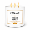Fresh Linen 3-Wick Candle