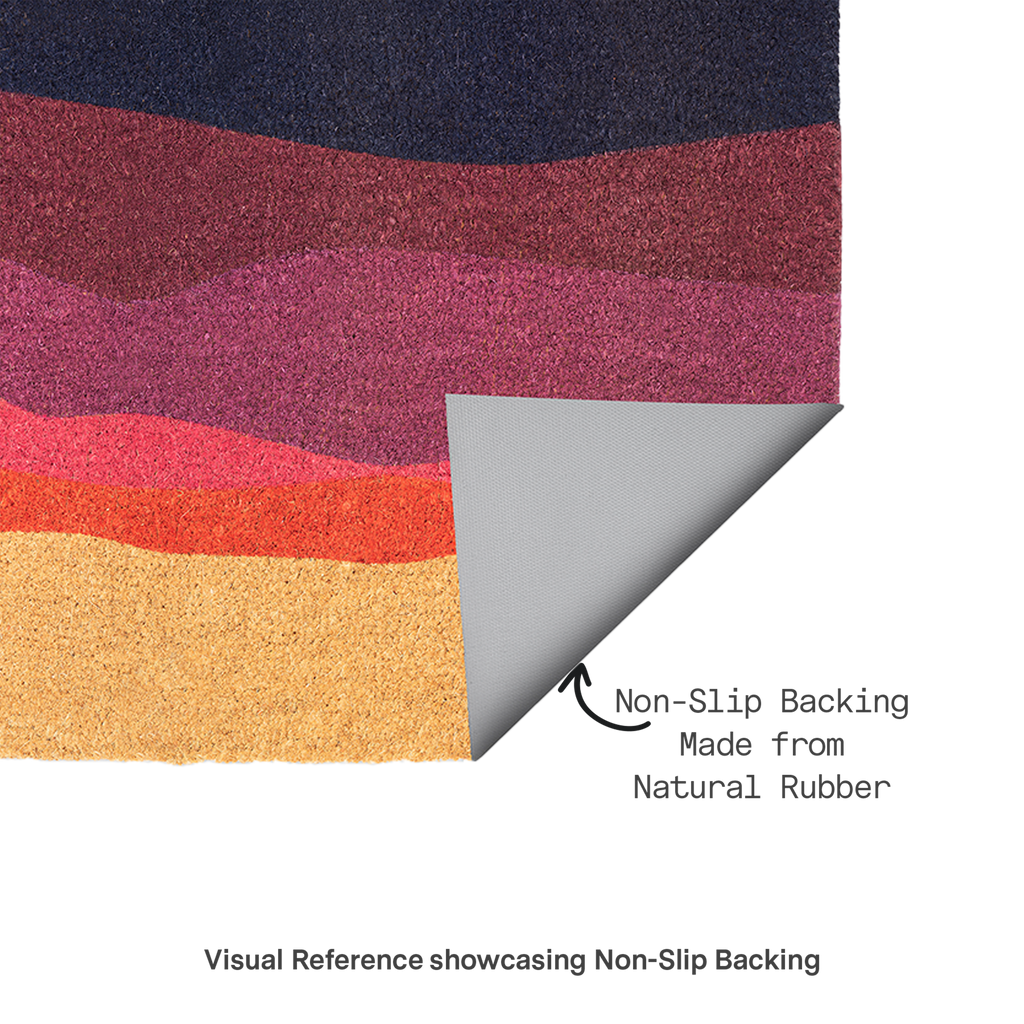Shades of Dawn Coir Doormat