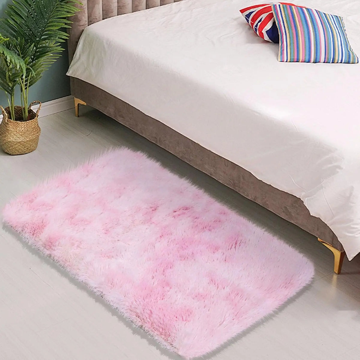VIKAMA 40*60 Doormat Welcome Mat Soft Carpet For Live Room  Rug For Bedroom Soft Winter Warm Floor Mat Room Rug Home Decoration