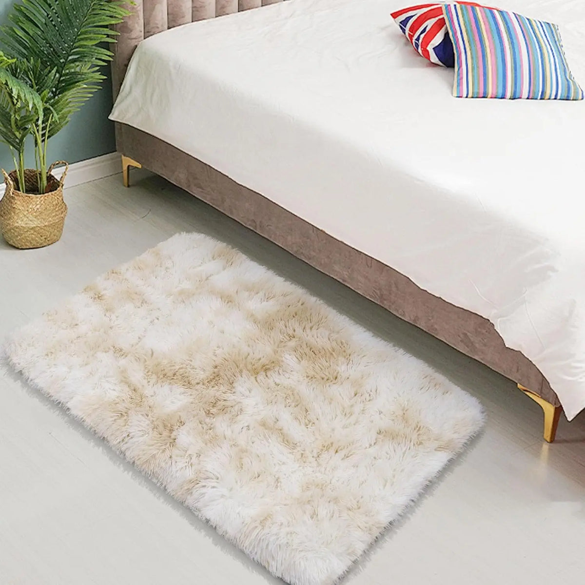 VIKAMA 40*60 Doormat Welcome Mat Soft Carpet For Live Room  Rug For Bedroom Soft Winter Warm Floor Mat Room Rug Home Decoration