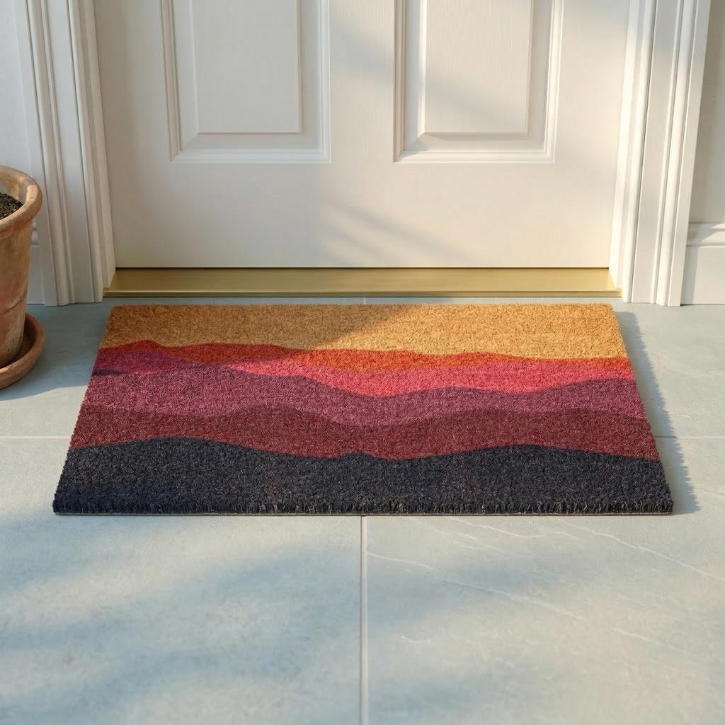 Shades of Dawn Coir Doormat