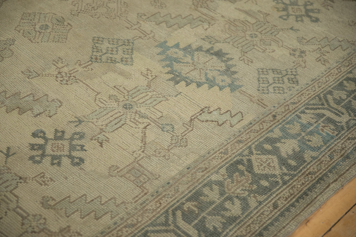7.5x9.5 Vintage Distressed Oushak Carpet