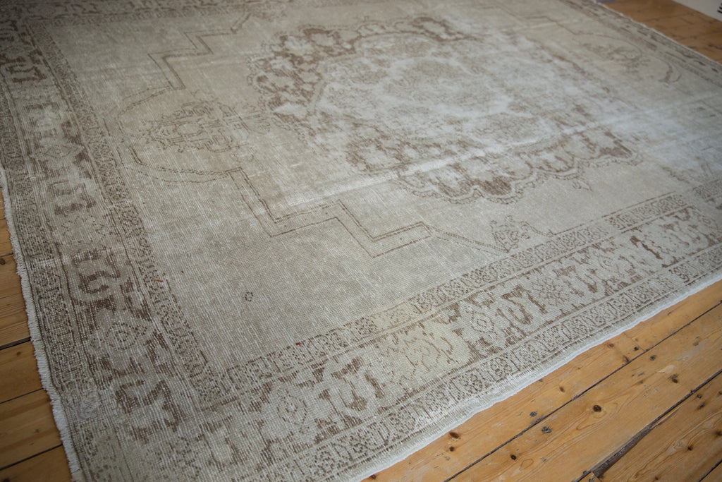 8.5x11.5 Vintage Distressed Oushak Carpet