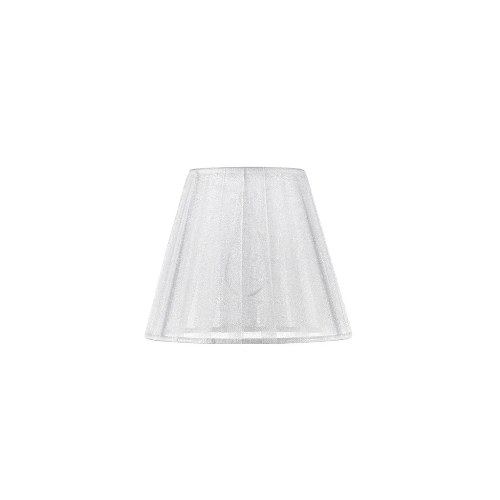 World Imports Millau 5-light Chrome Chandelier With Fabric Shade