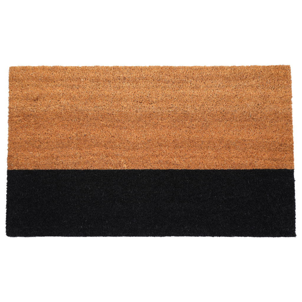 Black Belt Coir Doormat