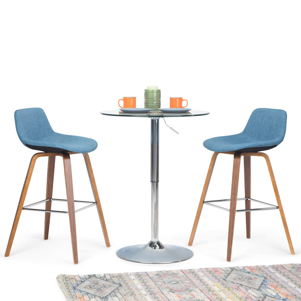 Randolph 28 Inch Seat Height Bentwood Counter/Bar Stool Set